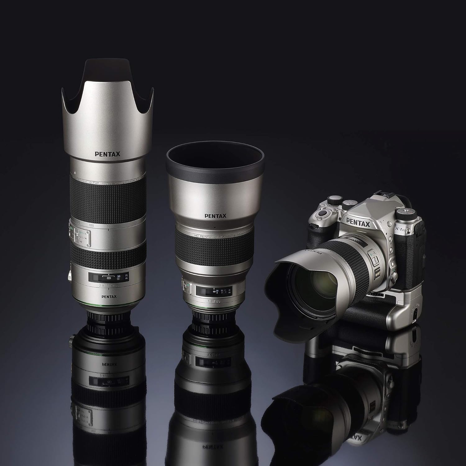 HD Pentax-D FA50mmF1.4 SDM AW Silver Edition: Limited quantities new generation prime lenses from the Star series, the latest Pentax lens coating technology, ultra-sharp, high-contrast images