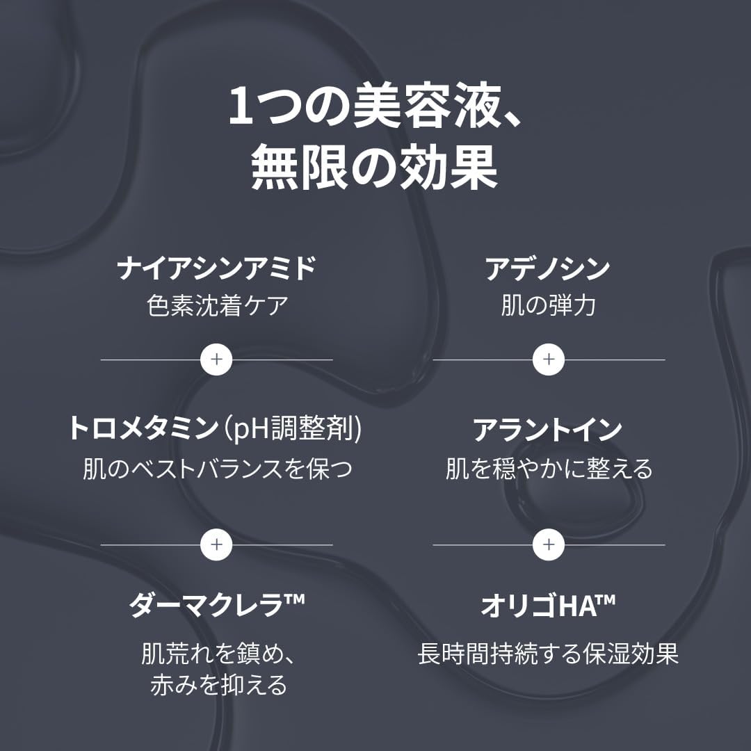 MIZON 7 Vegan Peptide Booster Serum Korean Moisturizing Serum with Niacinamide and Hyaluronic Acid - 150ml