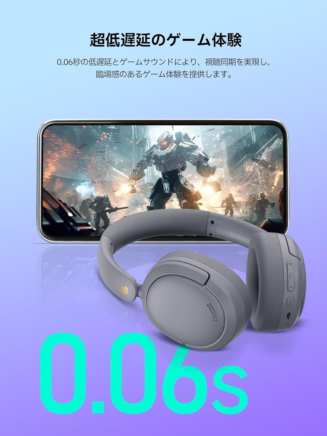 Edifier W800BT Pro Wireless Headphones Active Noise Cancelling (Bluetooth 5.4/44dB Noise Reduction/Wired High Resolution), Multi-Point Compatible, Wired/Wireless, 8.8 oz (253 g), Lightweight