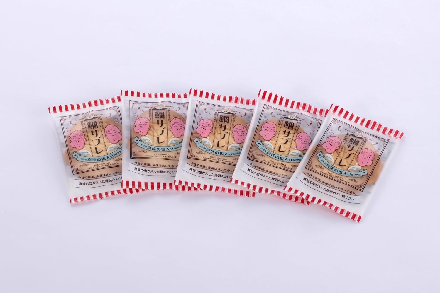 Ise Shima Souvenir, Special Selected European Style Sweets, Snapper Saple, Pack of 5