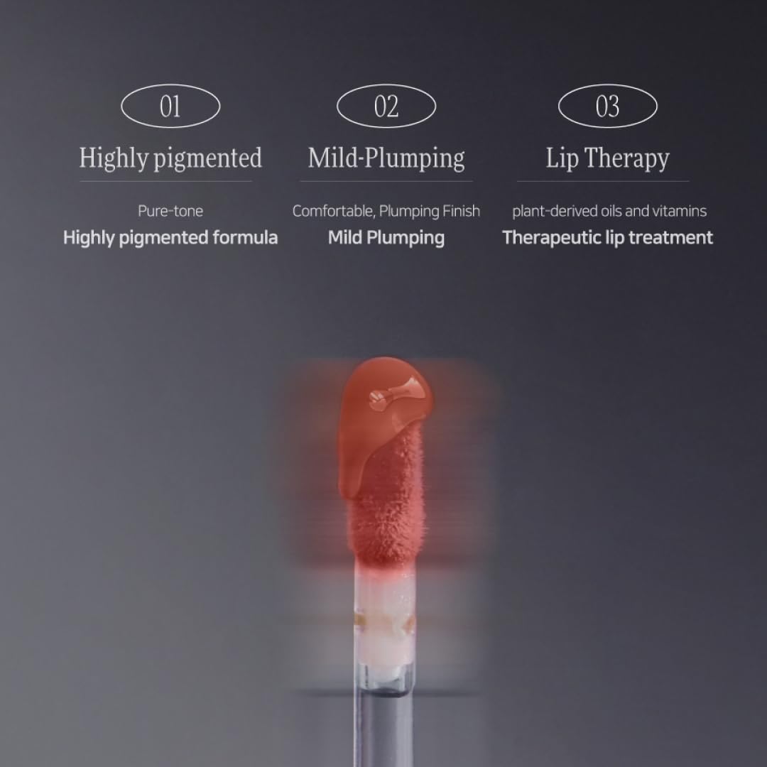 Dinto Official Peter & Wendy Collection Dint Deep Kissed Plumping Lip Enamel 5 Types / Plumping Lip Gloss (#153 London)