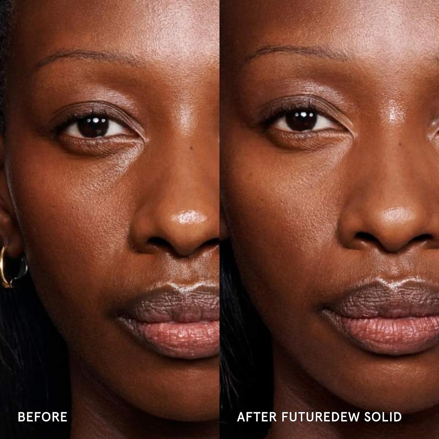 Glossier Futuredew Solid - Highlighting Stick, Illuminating Primer & Skincare Glow Hybrid + Light Reflecting Minerals & Plant-Based Oils - Dewy Sun-Kissed Radiance, Long-Wearing, Vegan, 0.21oz