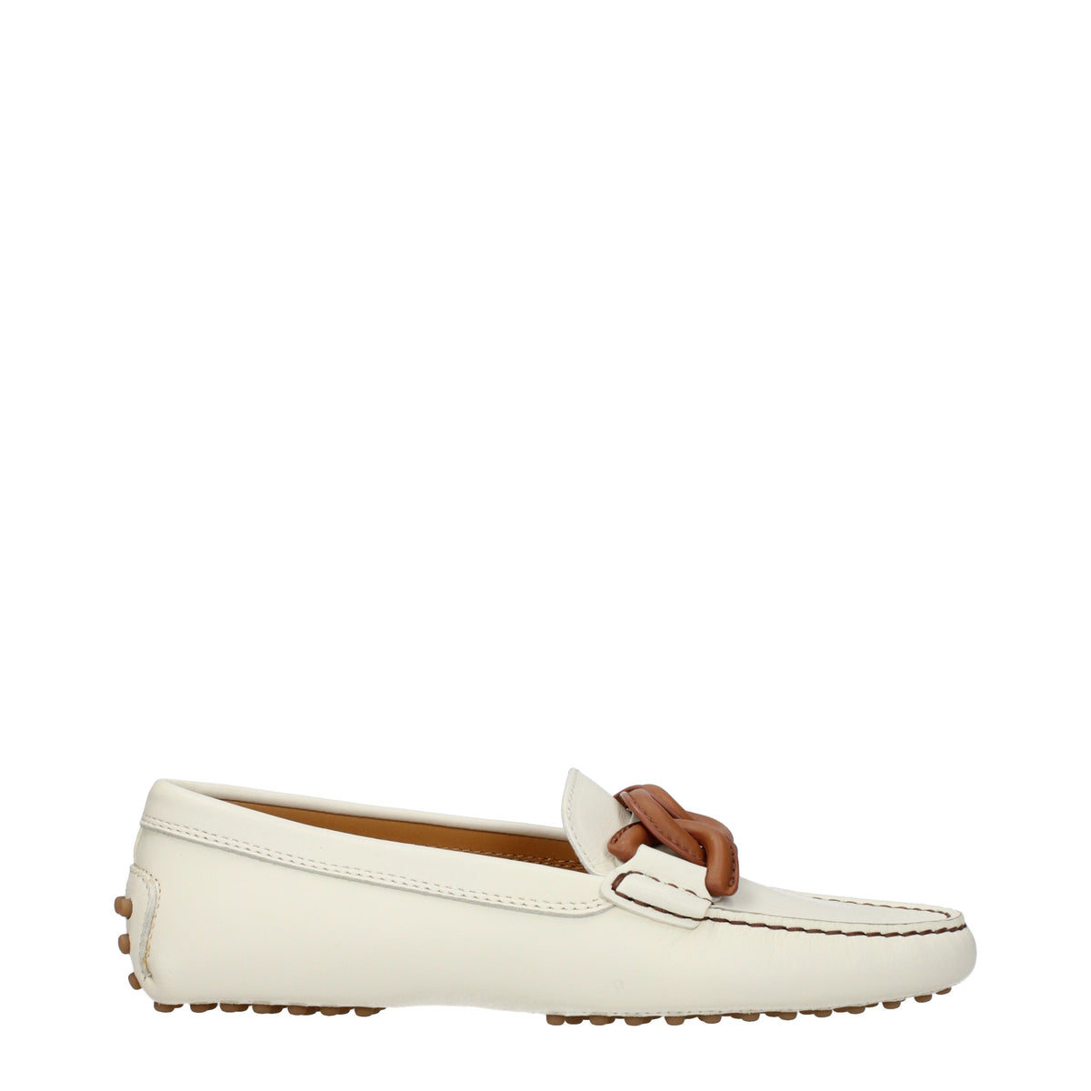 Tods トッド 'S Mocassini Women Skin White/Mousse - Image 7