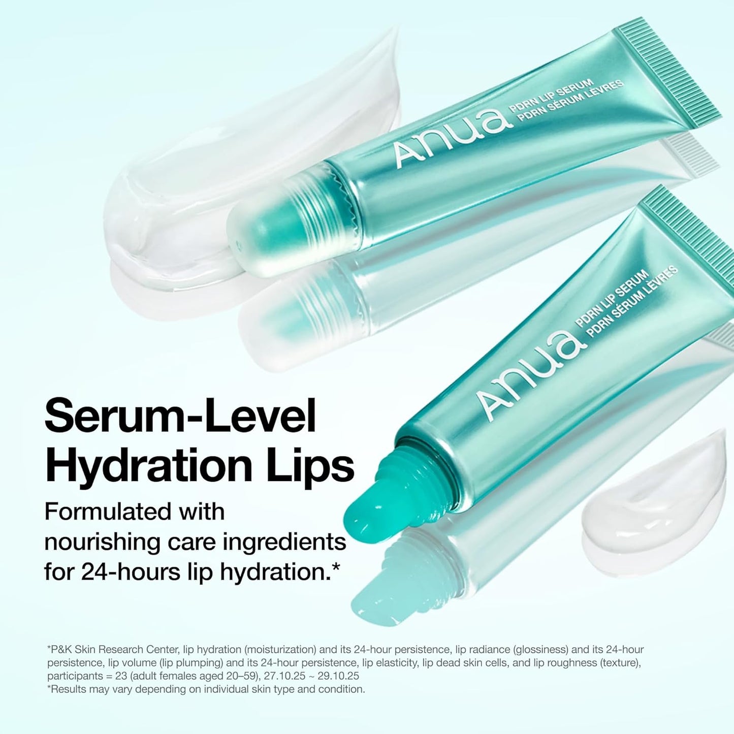 Anua PDRN - Suero labial, hidratación de larga duración para labios secos y agrietados, cuidado labial hidratante no pegajoso con ADN de salmón, ácido hialurónico y colágeno, cuidado de la piel coreano, 0.33 onzas líquidas