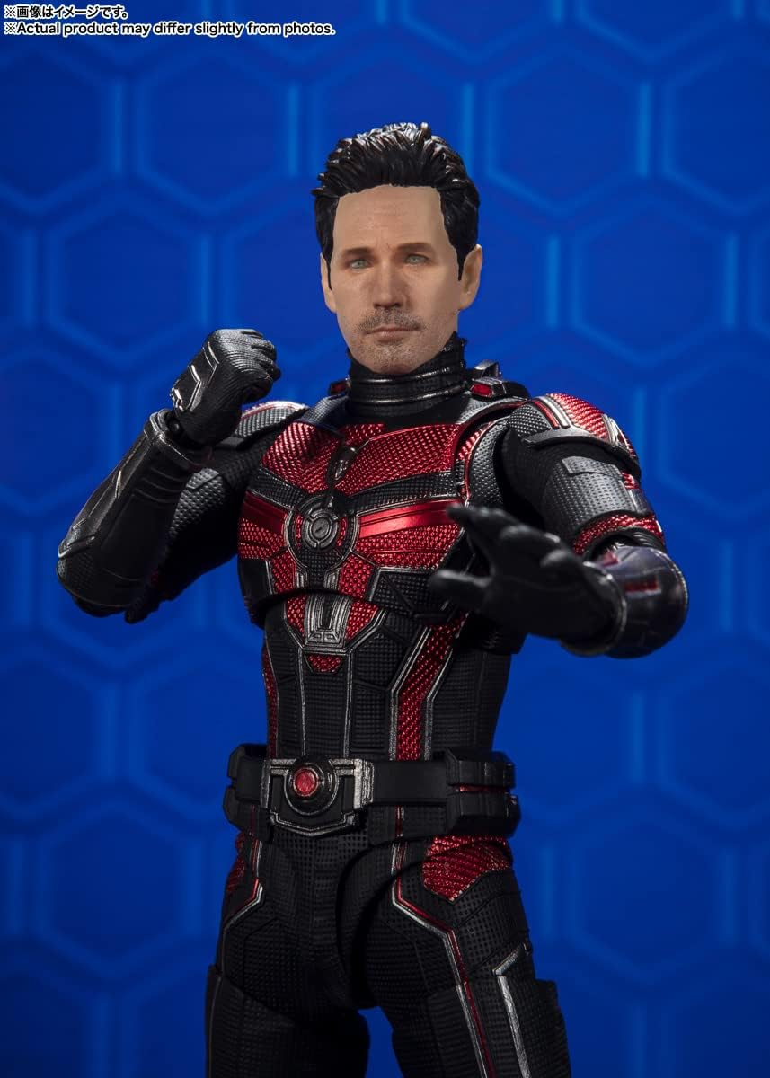 BANDAI SPIRITS S.H. Figuarts Ant-Man (Antman & Wasp: Quantmania), Approx. 5.9 inches (150 mm), ABS & PVC, Pre-painted Action Figure