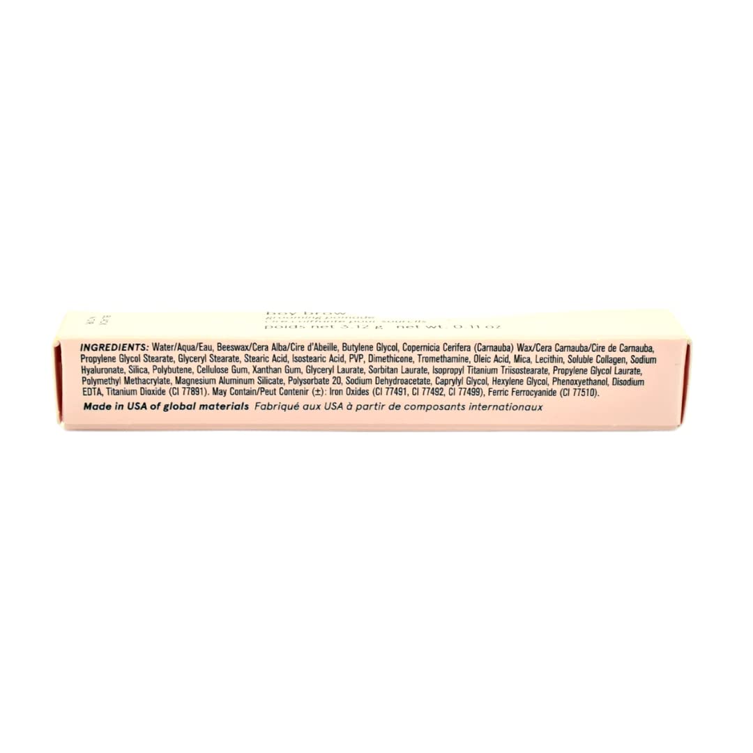 Glossier Boy Brow - Pomada de gel para cejas voluminizadoras - negro - marrón oscuro - negro
