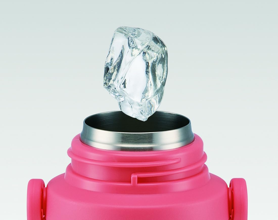 Skater SSPV4 Sanrio-A Stainless Steel Children's Water Bottle, 12.8 fl oz (380 ml), Drinking Straw, 3D, Hello Kitty Snack Time