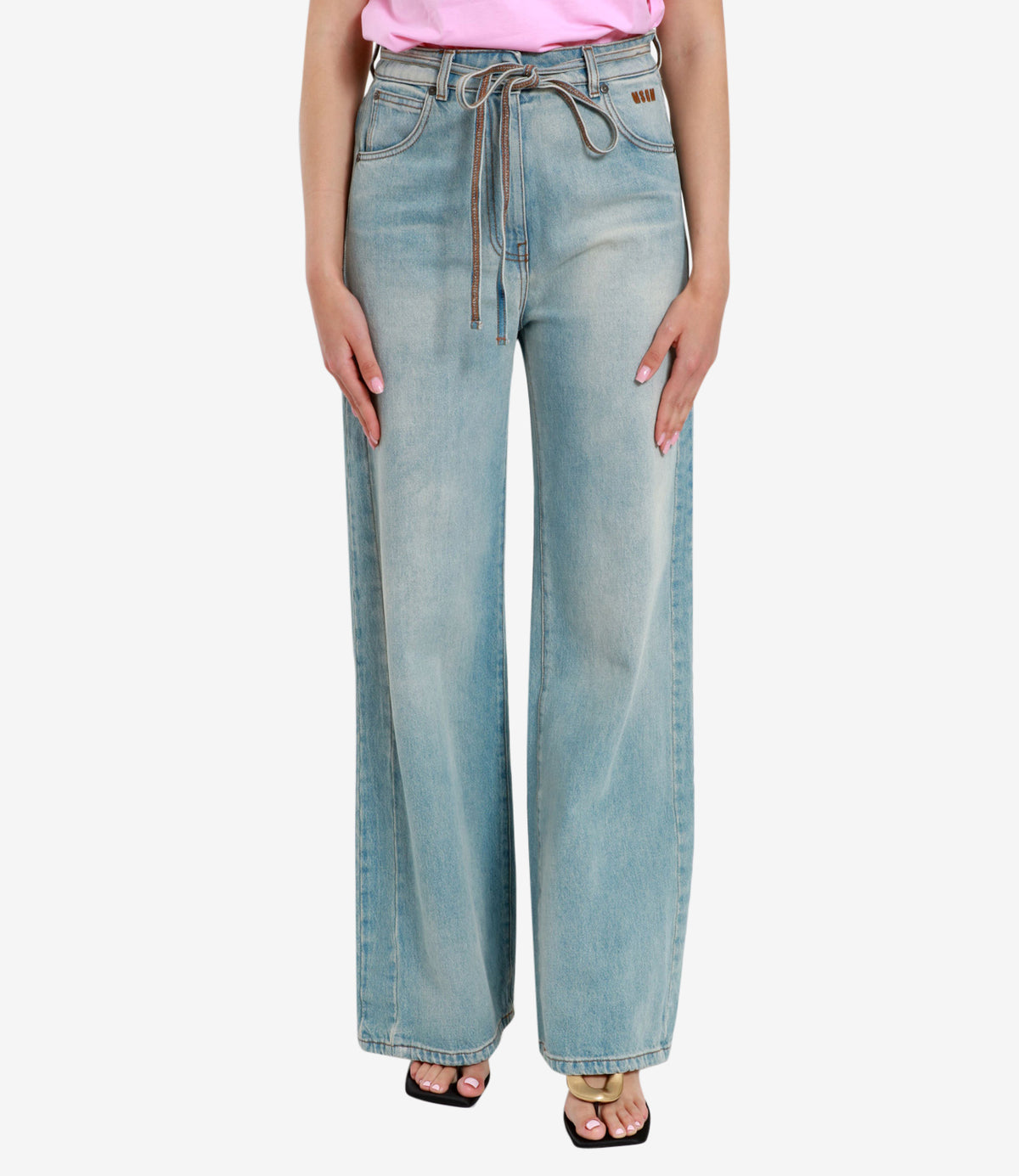 Msgm MSGMジーンズライトデニム - Image 7