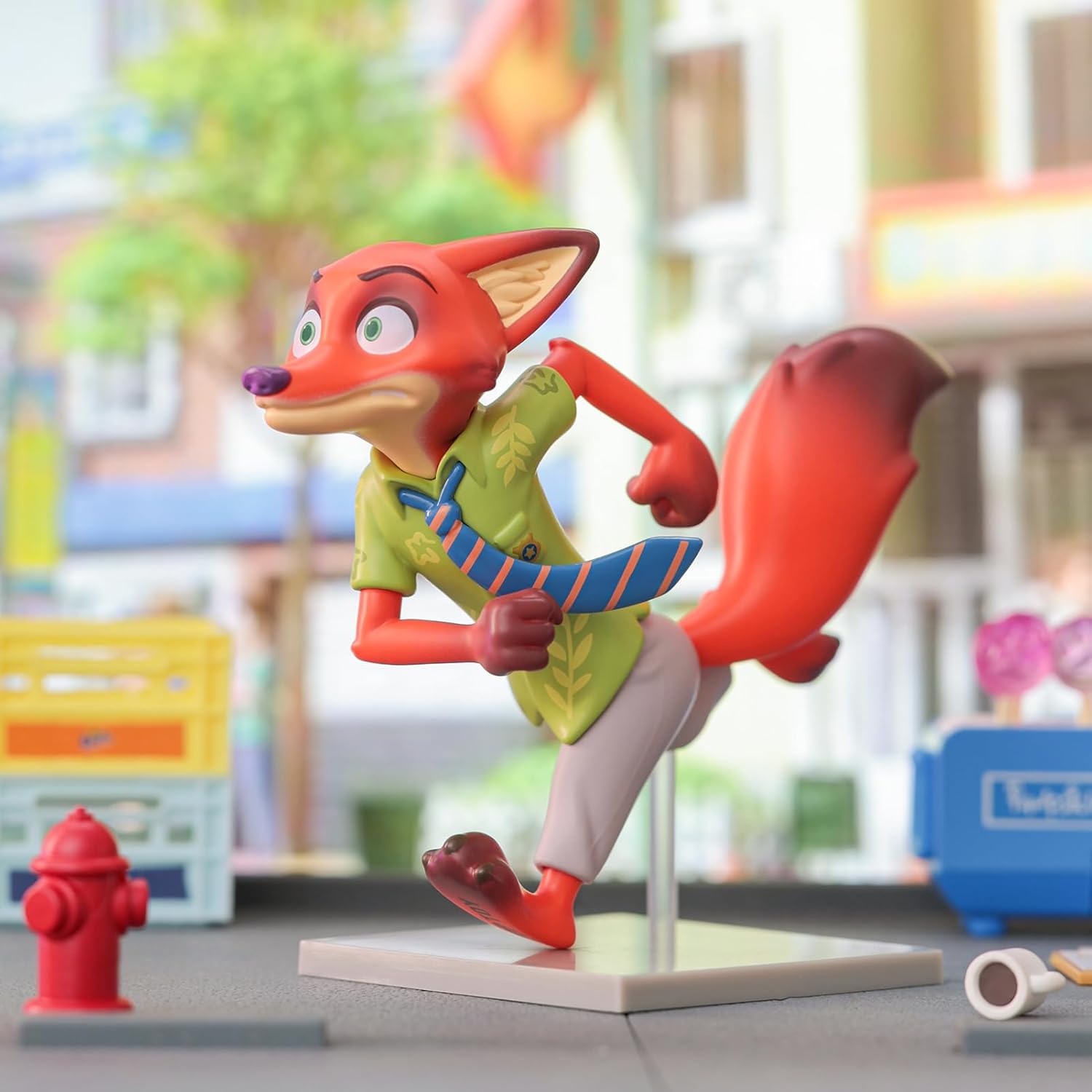 TOP TOY Disney Zootopia Judy & Nick Story Series [1 Piece] Plush Toy Blind Box Figure Soft Vinyl PVC Premium Toy Birthday Present for Disney Character Collectors
