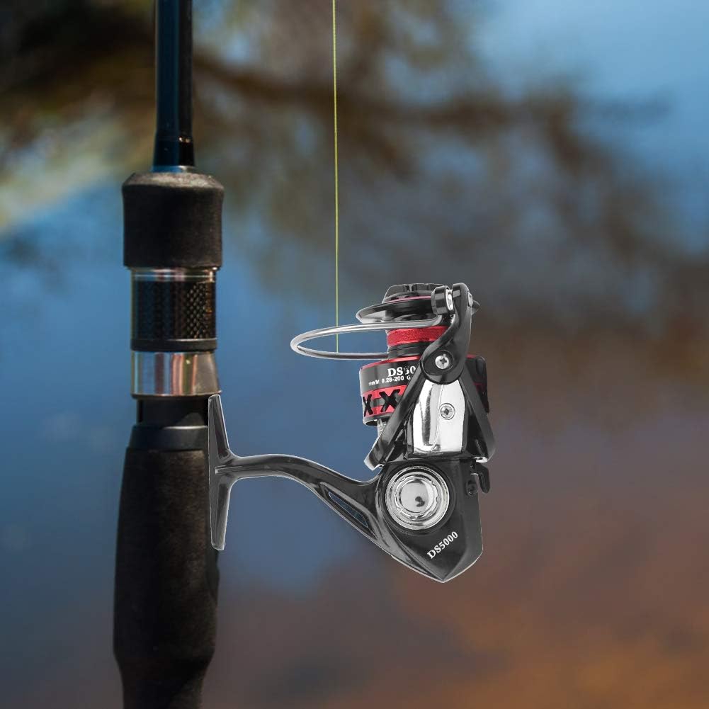 VGEBY DS5000 Spinning Fishing Reel DS Series No Gap One Way Pill Retention Rock Fishing Saltwater Fishing Spinning Reel Spinning Reel 5000 Reel