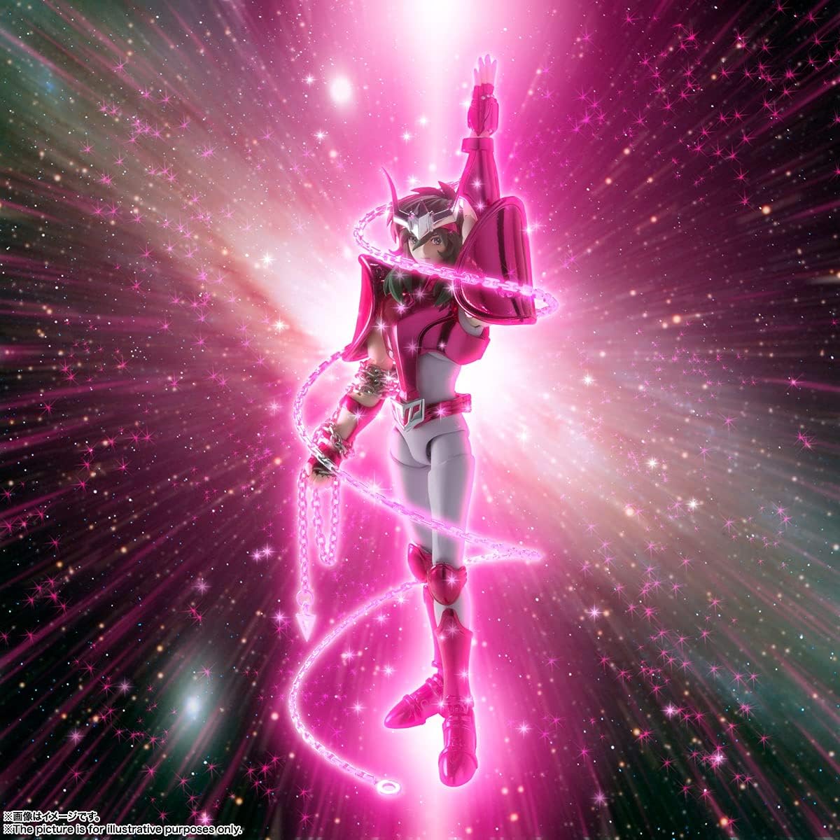 Saint Cloth Myth Saint Seiya, Shun Andromeda (Shinsei Bronze Cloth), Approx. 6.7 inches (170 mm), ABS & PVC & Die-Cast Painted Action Figure