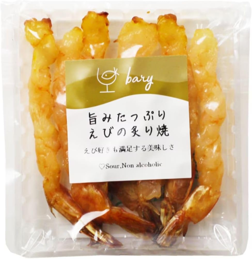 (Premium Snacks) Rich Taste, Shrimp Roasted Sake Snacks, Gift, Delicious, Hokuriku, Ishikawa Hoctin, 1.2 oz (35 g)