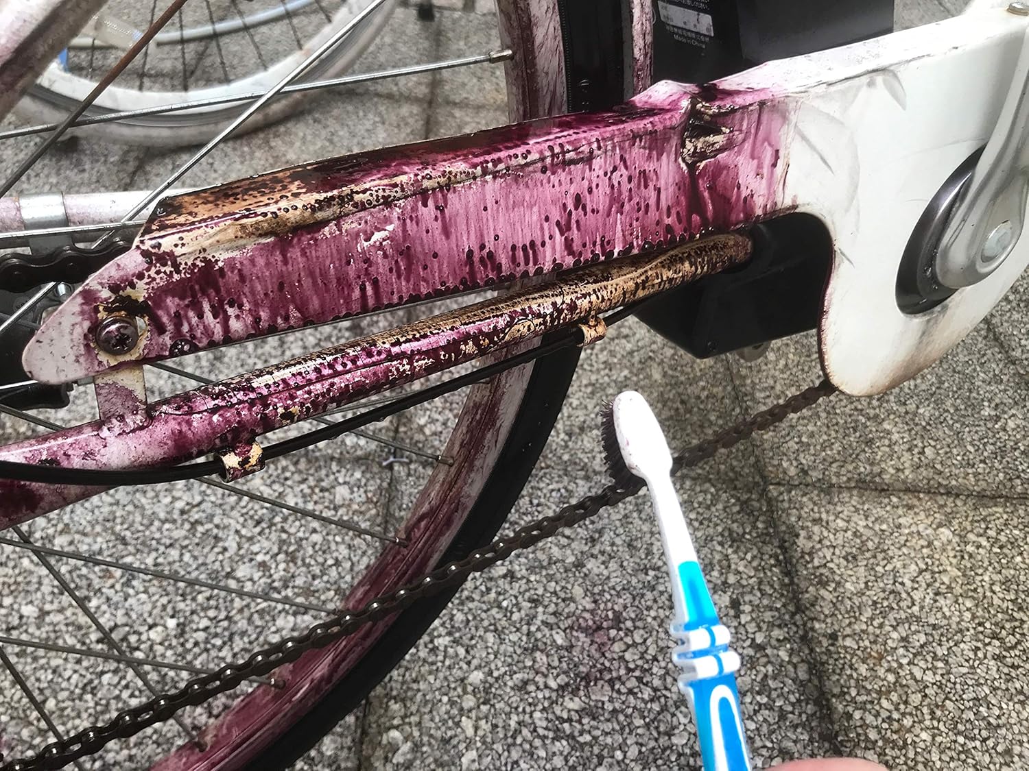 (Reduces rust to purple! 4 times stronger than the market on the market) Rust remover artisan prescription 4L