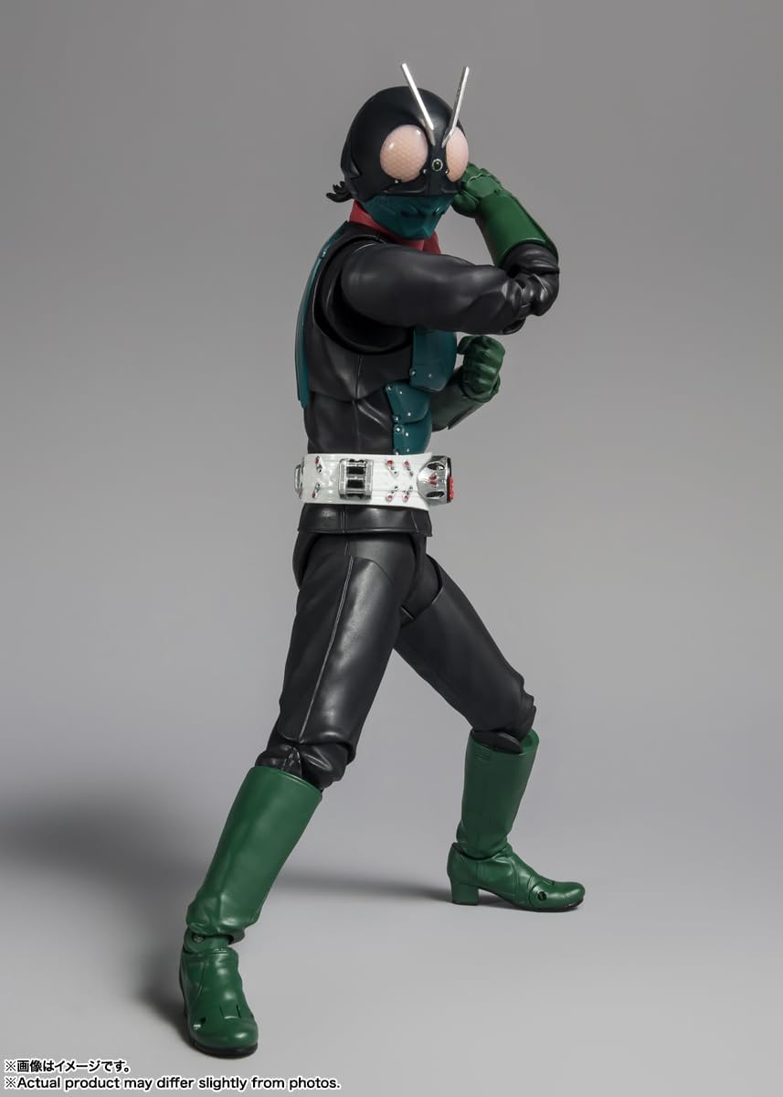 TAMASHII NATIONS S.H. Figuarts Shin Kamen Rider Action Figure, Limited PKG, Approx. 5.7 inches (145 mm), PVC + ABS + Fabric, Painted