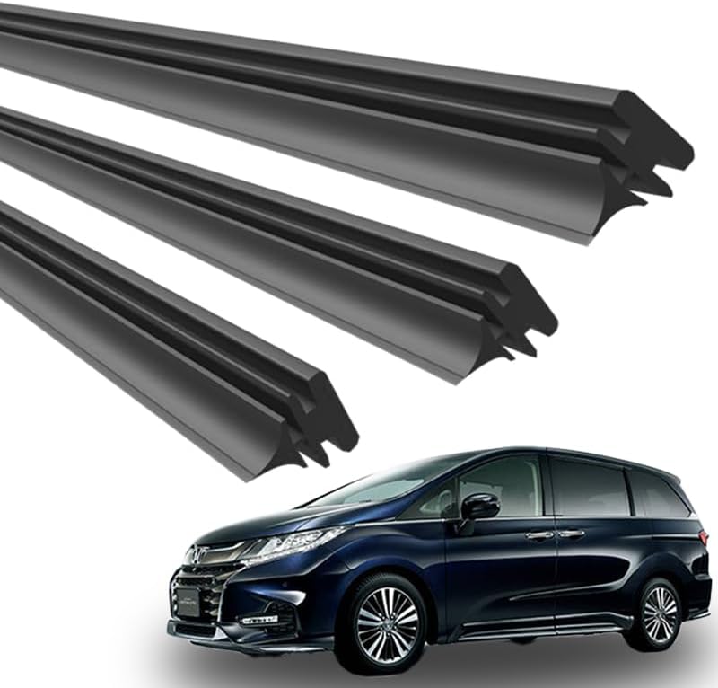ProTorque Odyssey Wiper Replacement Rubber RC1 RC2 RC4 Genuine Compatible Honda Honda Honda Genuine Compatible Driver Passenger Seat Rear Set of 3 Custom Parts Replacement [Parallel Import]