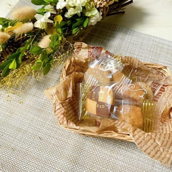 Kobe Trad Cookies Assorted Cookies, Individually Wrapped, 39 Pieces, Bite-Sized, Suitable for Women, 6 Flavors, Confectionery Gift, Sweets, Pre-Packaged TC-15N