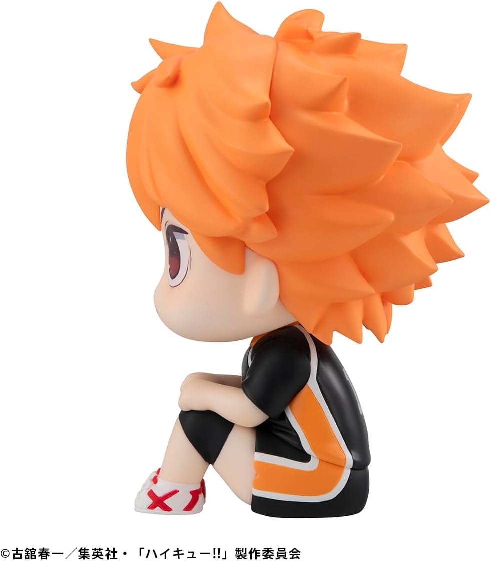 Rukappu Haikyuu!! Shoyo Hinata Uniform Ver., Approx. 4.3 inches (110 mm), PVC Pre-painted Action Figure