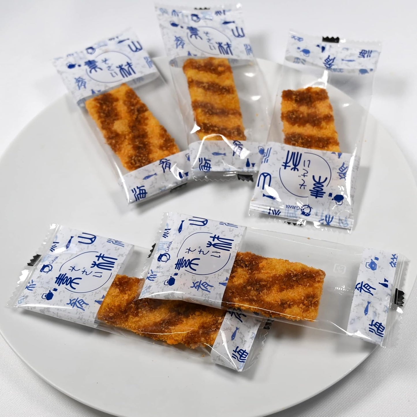 Dagashiya Sauce Katsu [Commercial Use, Large Capacity/Individual Packaging] Assorted Dagashi (Snacks, Snacks), Sennari Shokai Tsumamikura Hitokuchi Sauce Cutlet, 14.1 oz (400 g), Container