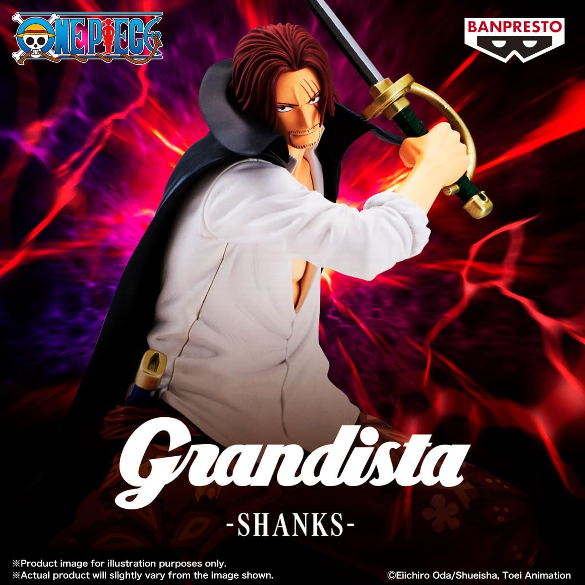 Banpresto - One Piece - Shanks Grandista Figure