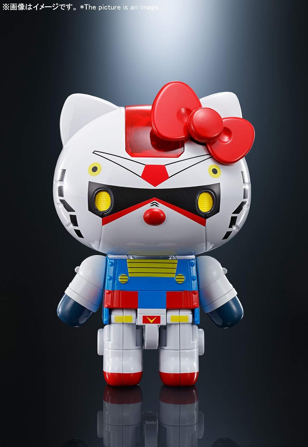 Chogokin Gundam Hello Kitty Die-Cast & ABS Pre-painted Action Figure