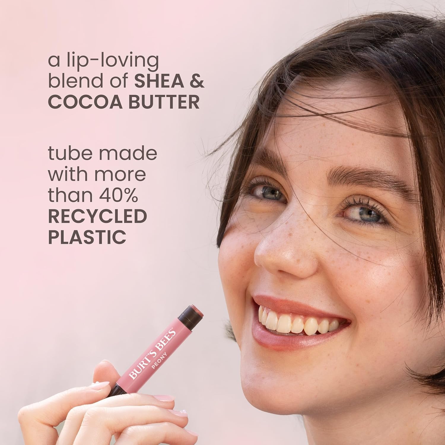 Burt's Bees Shimmer - Juego de tintes labiales, regalos para el día de la madre, barra de bálsamo labial tintado, hidratante para hidratación durante todo el día con acabado pigmentado brillante de