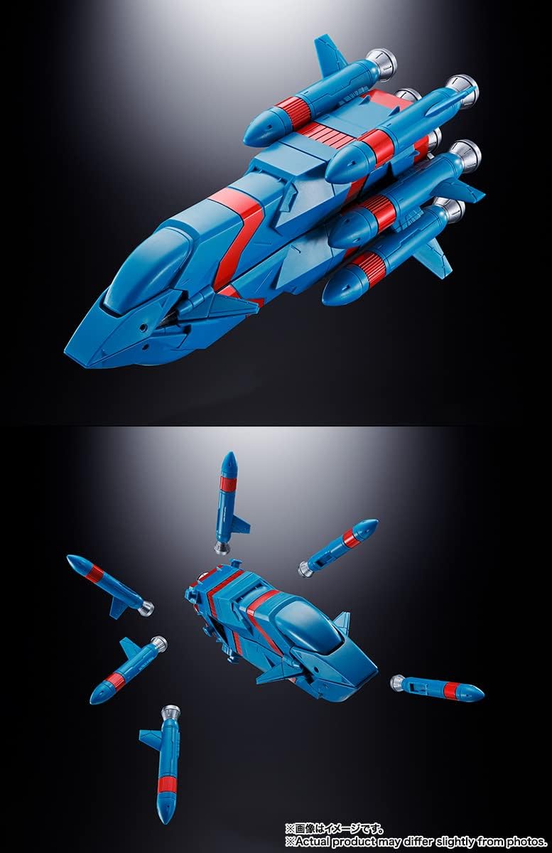 BANDAI SPIRITS Soul of Chogokin GX-104 GaoGaiGar Final Gao Figar, Approx. 10.2 inches (260 mm), Die Cast & ABS & PVC, Painted Action Figure