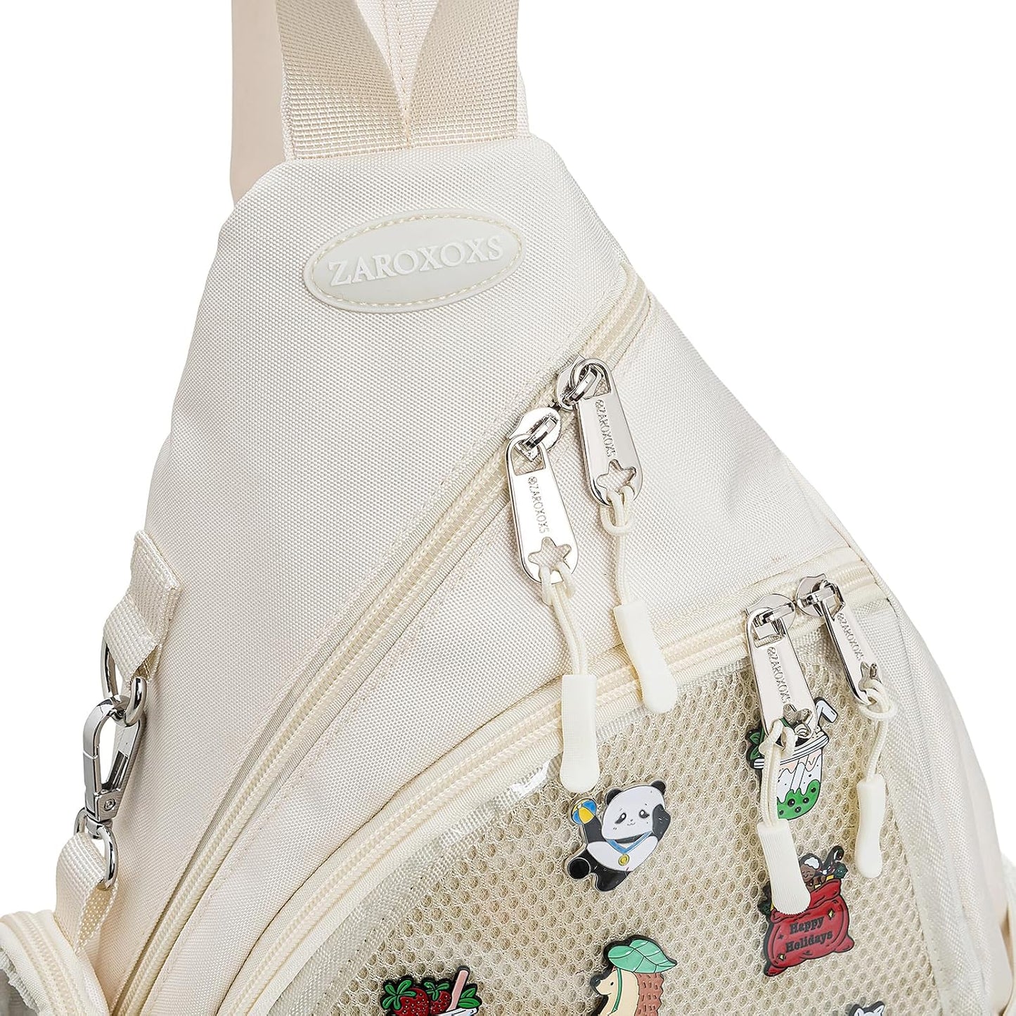 Oxford Ita Bag - Bolsa de hombro individual Mochila para senderismo | Pin Display Esmalte Pines