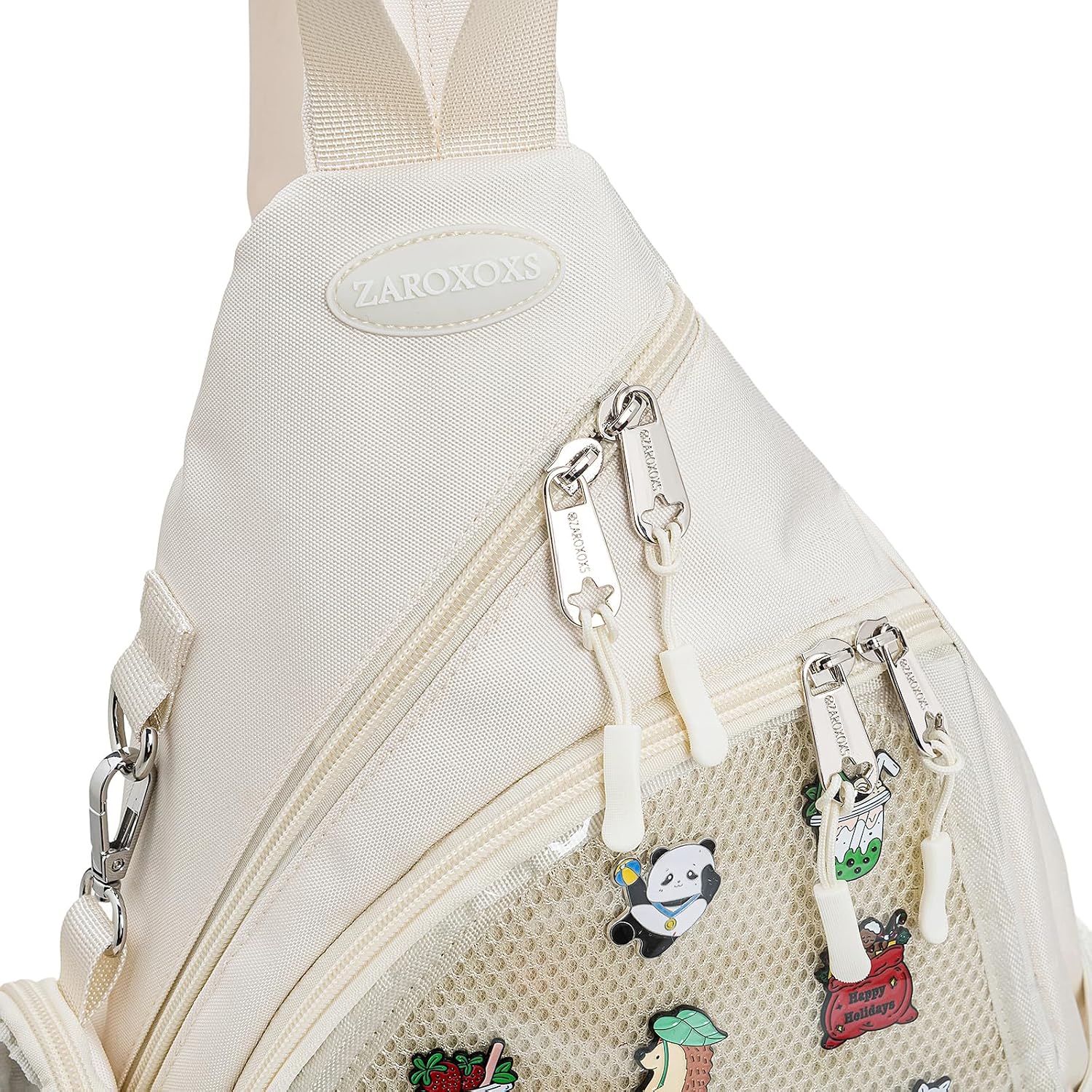 Oxford Ita Bag - Bolsa de hombro individual Mochila para senderismo | Pin Display Esmalte Pines