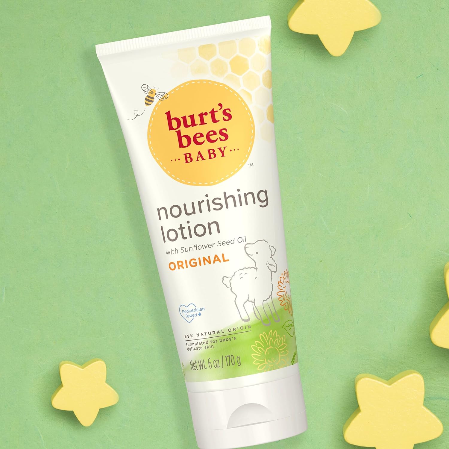 Loción sin fragancia de abeja bebé, de Burt's Bees, 6 fl oz, -3246, 3, 3