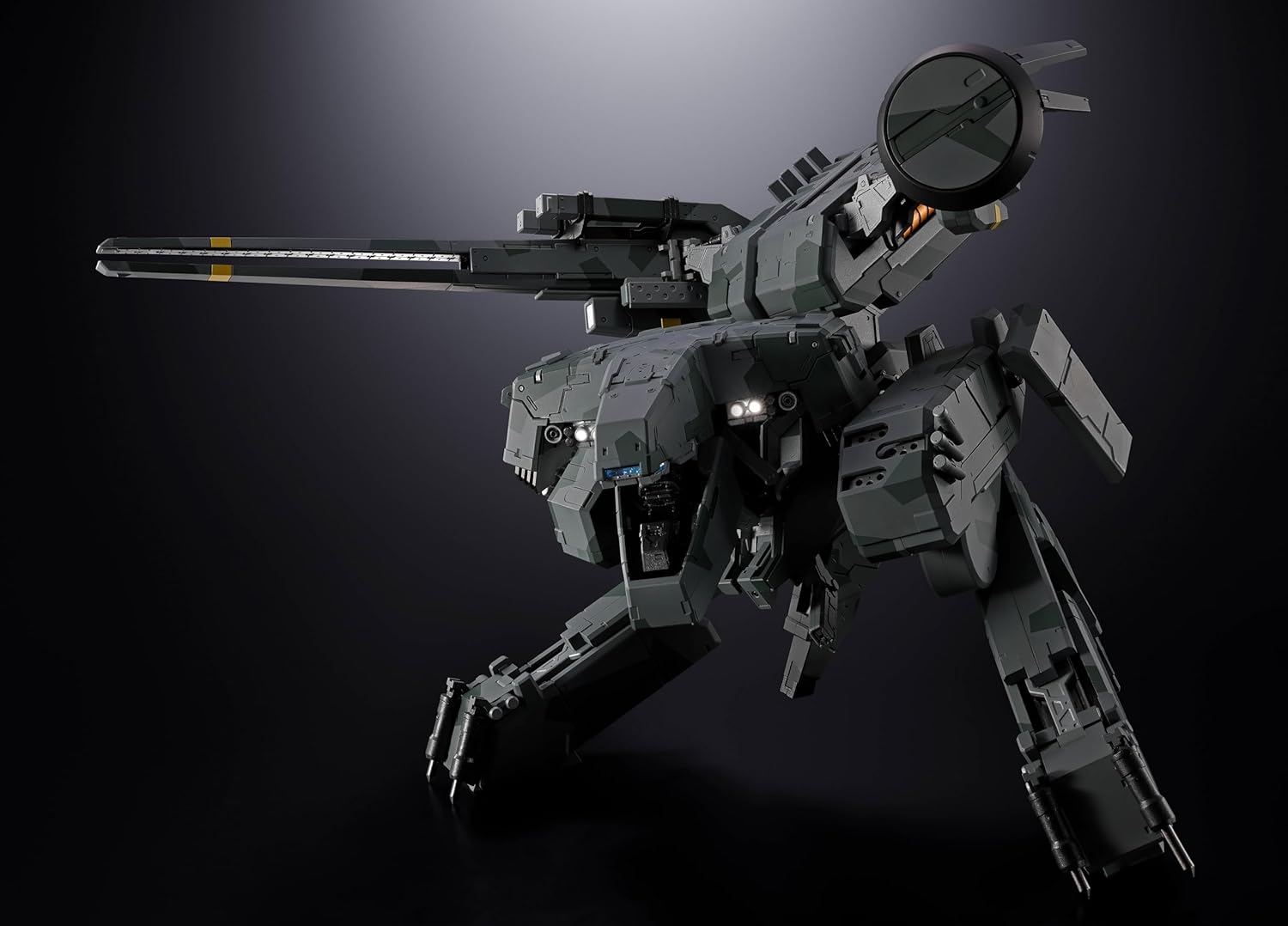 TAMASHII NATIONS Chou-Goukin METAL GEAR SOLID Metal Gear REX, Approx. 6.9 inches (175 mm), ABS & Die-Cast, Pre-Painted Action Figure