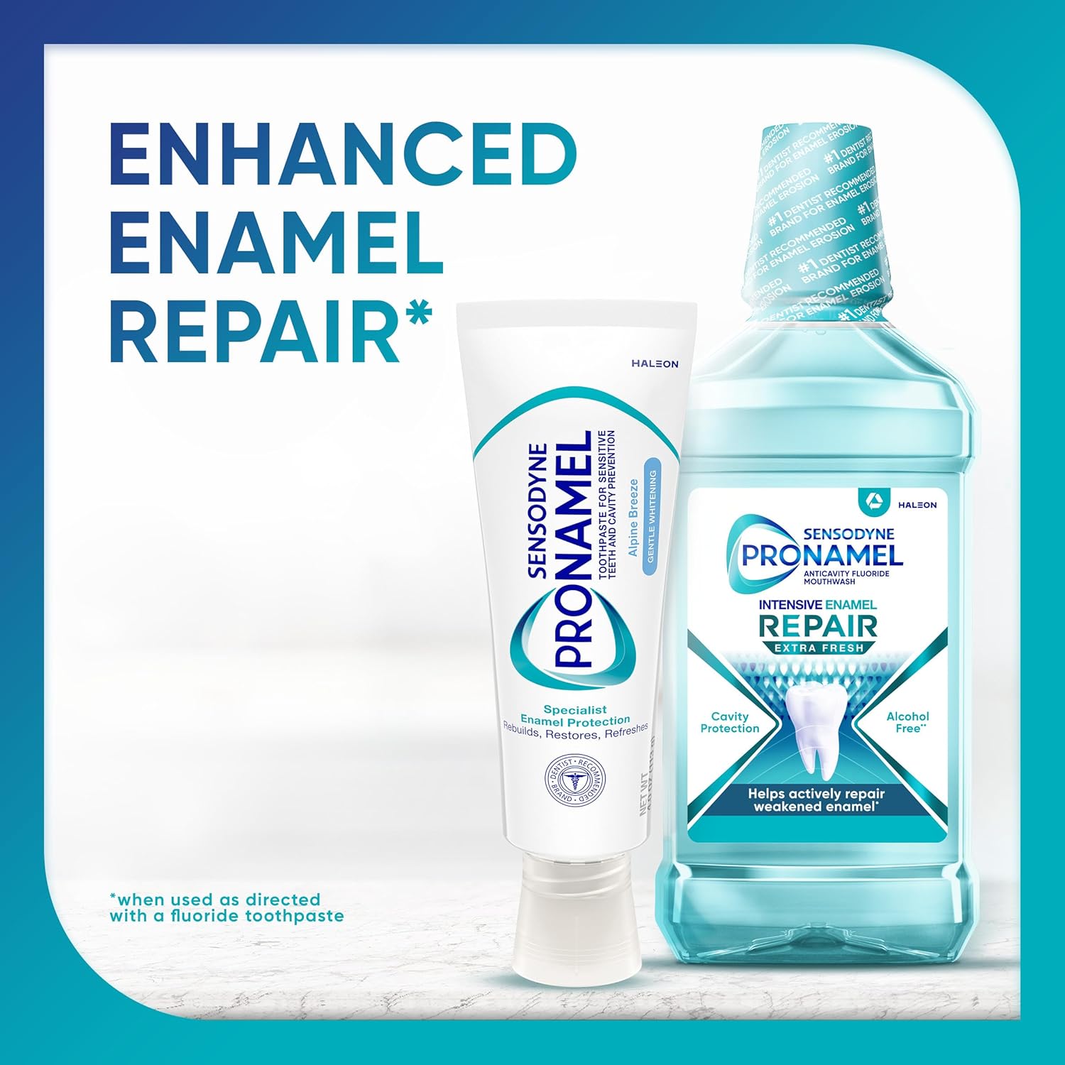 Sensodyne Pronamel - Pasta dental blanqueadora suave, Alpine Breeze - 0.8 oz - Tamaño para viajes