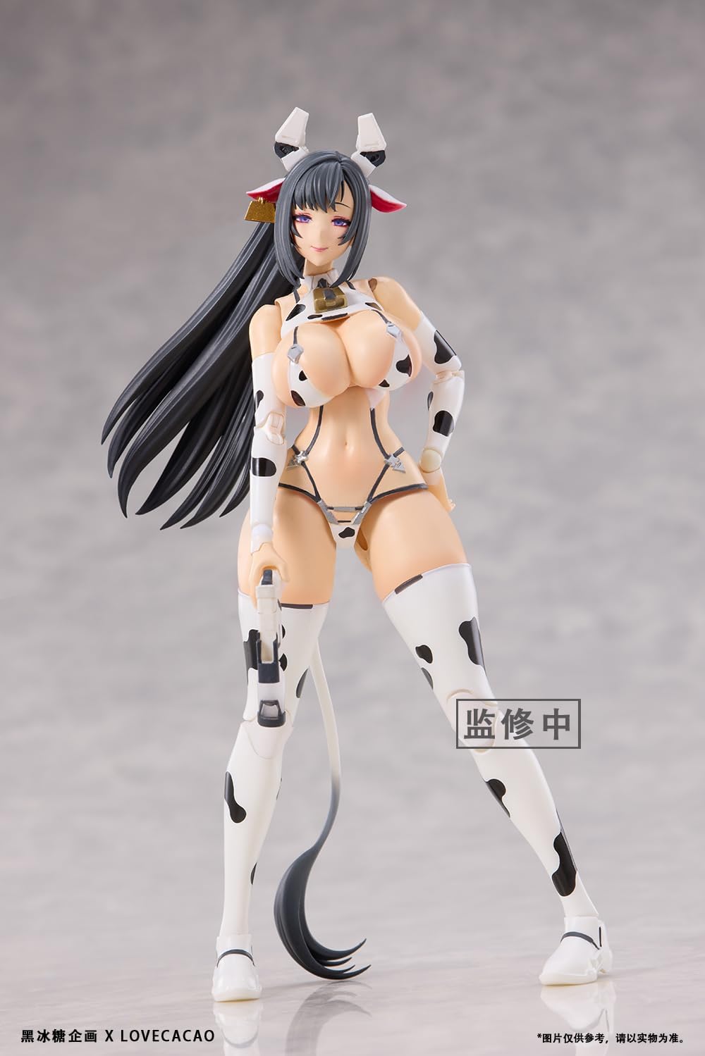 AC Black Crystal Candy Project Milky White Haku-chan 1/12 Action Figure