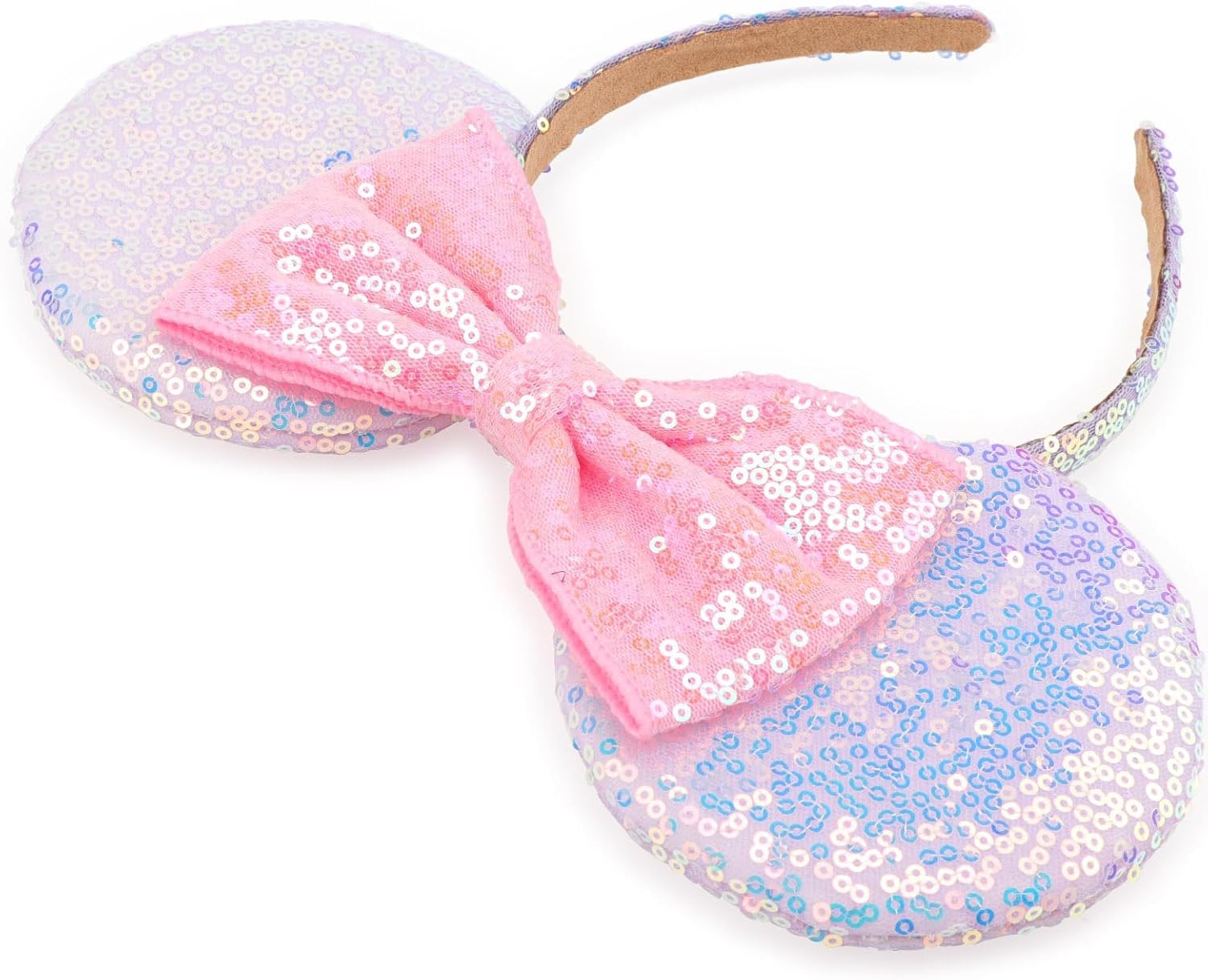DRESHOW Mouse Ears Bow Headbands Sequins Party Decoration Cosplay Costume for Women