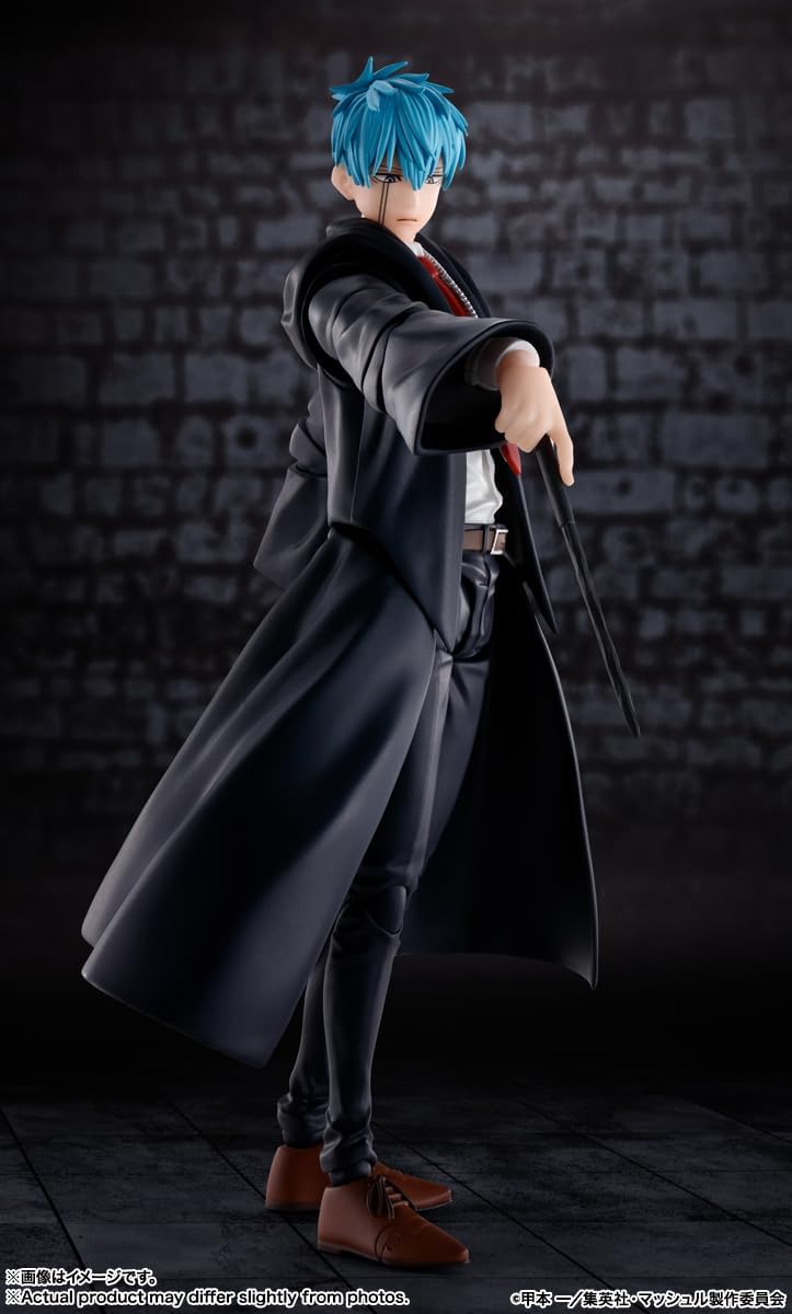 BANDAI SPIRITS S.H. Figuarts Mashle Lance Crown, Approx. 6.1 inches (155 mm), PVC & ABS, Pre-painted Action Figure