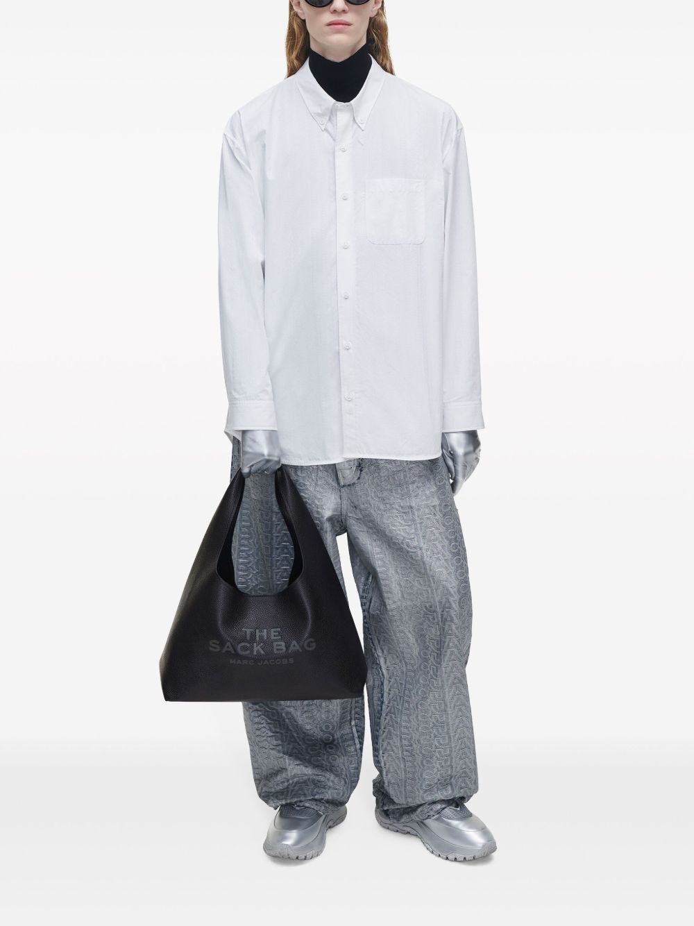 Marc マークジェイコブスサックレザーハンドバッグ - Image 7