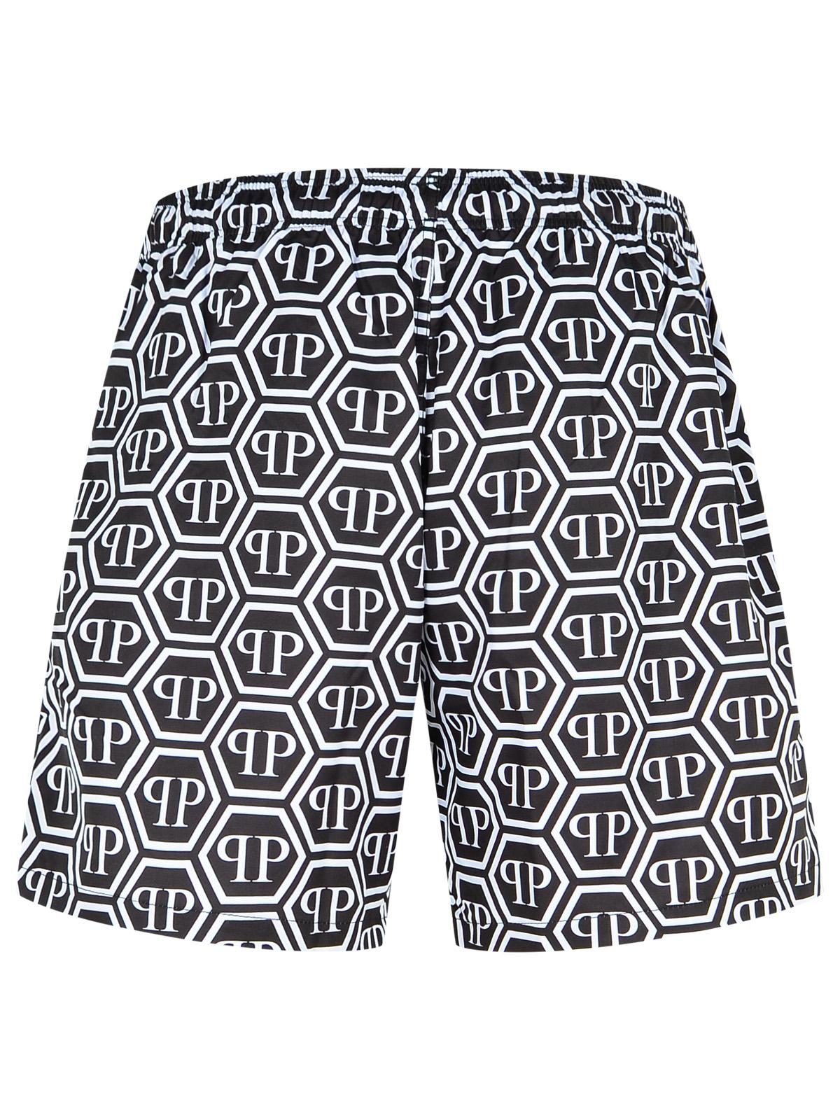 Philipp フィリップ・プレイン・ブラック・ポリエステル・水着 - Image 7