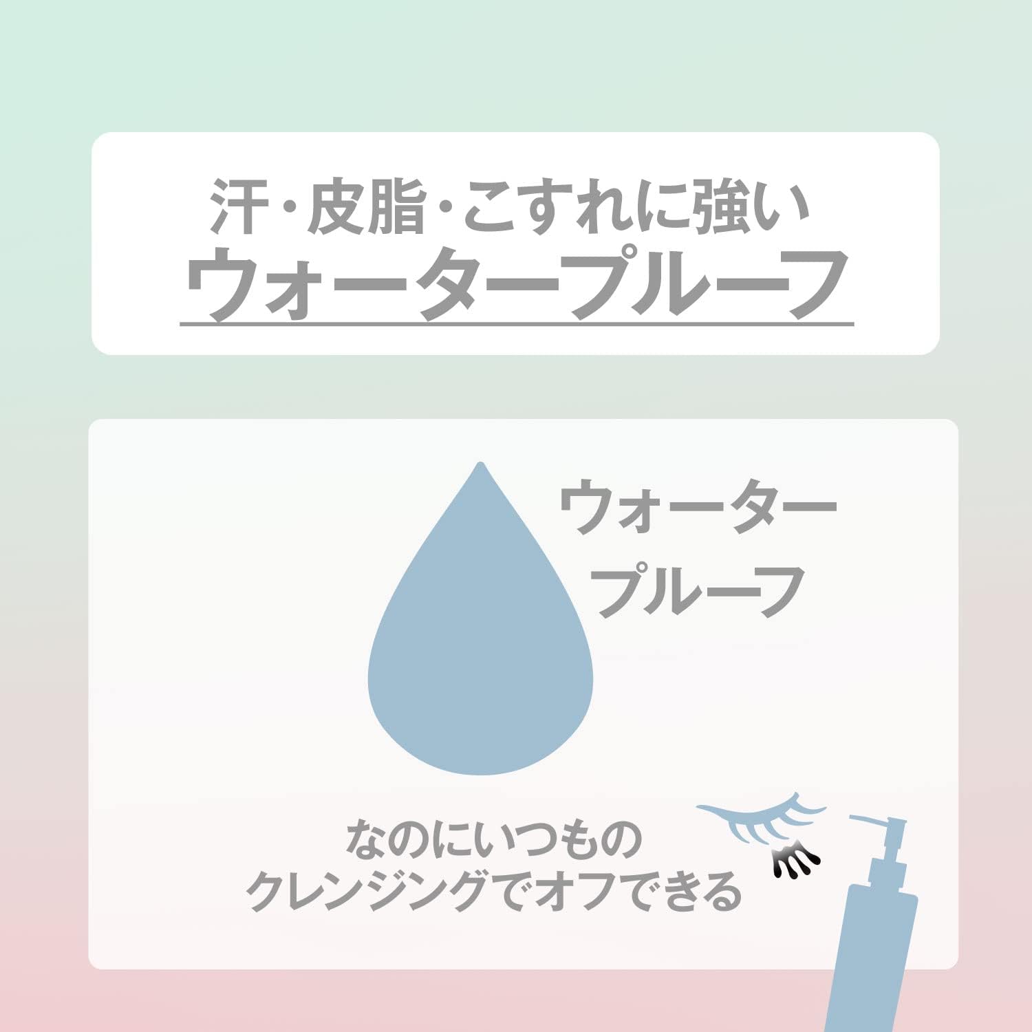 FASIO Permanent Curl Mascara WP (Long) Waterproof 01 Black, 0.2 oz (7 g)