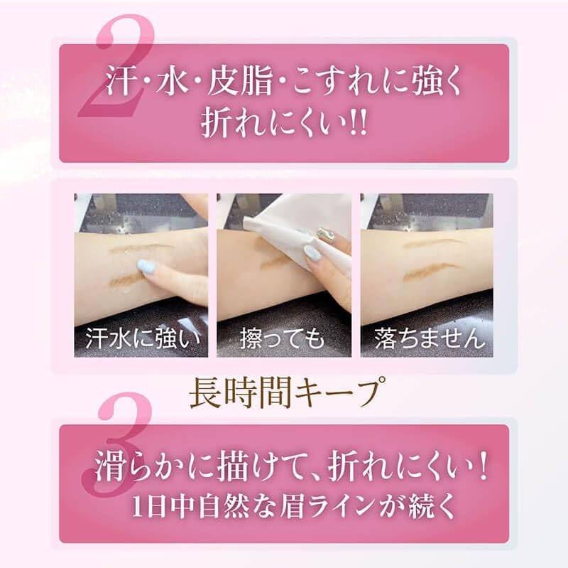 Powder Slim Eyebrow Long Lasting EX Light Brown Cartridge Fluffy Eyebrow Gray Hair Cover