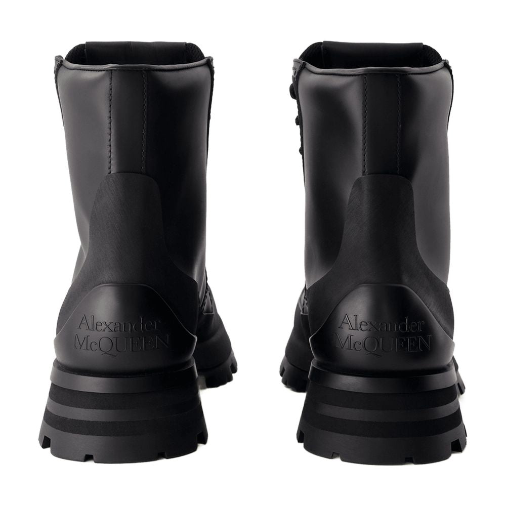 Alexander Ankle Ankle Boots Alexander Mc Queen Calfskin Black - Image 7
