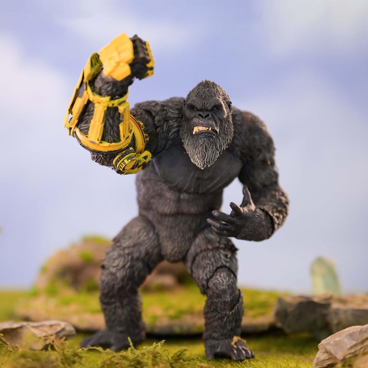 HiPlay Hiya Toys Godzilla vs Kong: A New Empire, Mechanical Glove Ver. Exquisite Basic Action Figure, EBG0433, Painted Finished Product