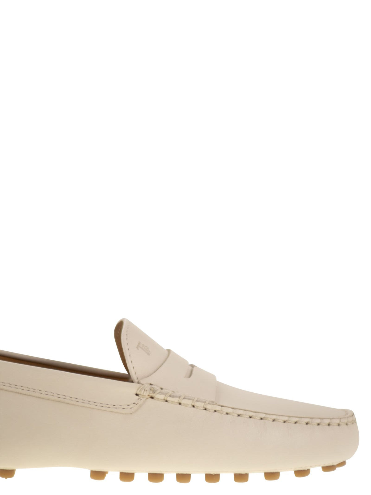 Tods トッド 'S 革のモカシンラバーソール - Image 7