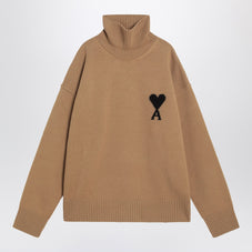 Ami Paris Gray Ami De Coeurウールのセーター - Image 7