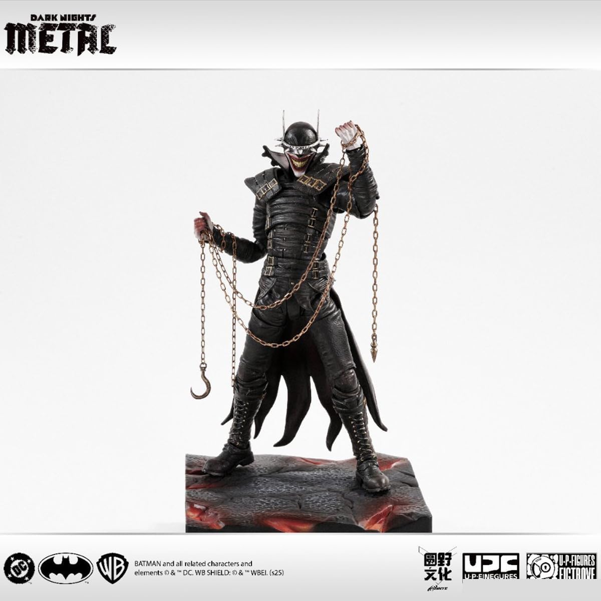 HiPlay U.P.FIGURES Dark Knights Raffing Bat Batman 1/12 Painted Complete Action Figure