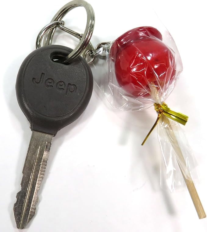 Food Sample Keychain: Irresistibly Yummy Candied Apple 167OK