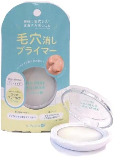 K-Palette Pore Eraser Primer 01 Clear 0.1 oz (4 g) One Coat Before Base Makeup! For Smooth and Transparent Poreless Skin ※ Makeup Effect