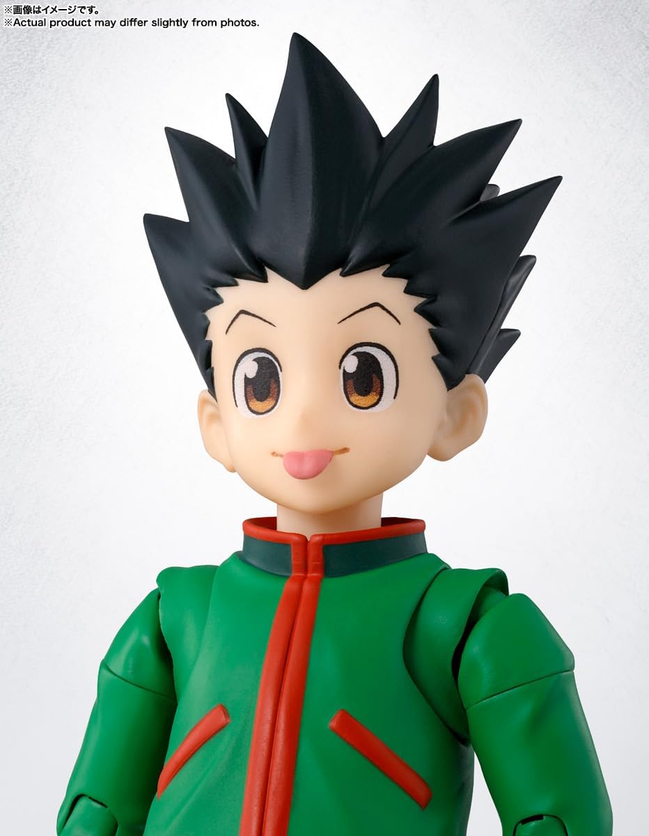 TAMASHII NATIONS S.H. Figuarts Hunter x Hunter Gon, Approx. 5.3 inches (135 mm), PVC & ABS, Pre-painted Action Figure