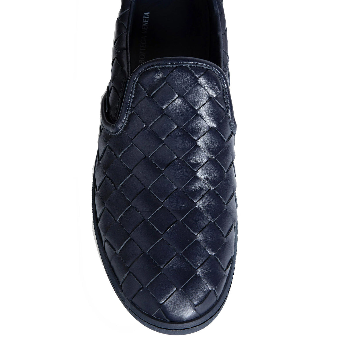 Bottega Bottega Veneta Intercciatoレザースニーカー - Image 7