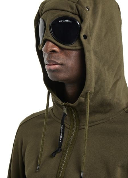 CP COMPANY Goggle ジップ & フード付き スウェットシャツ - Image 7