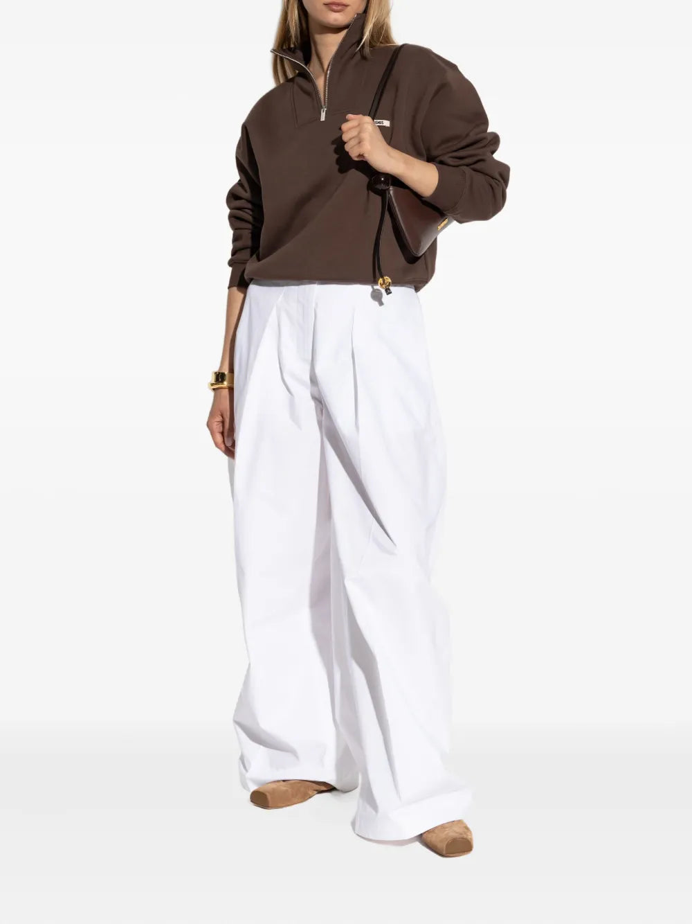 Jacquemus Jacquemus Zip Up Sweatshirt - Image 7