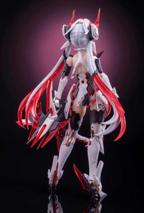 [AC] Nuclear Gold Heavy Construction ANIMESTER 1/12 Armored Girl Purple Micro White Pretty Action Plastic Model
